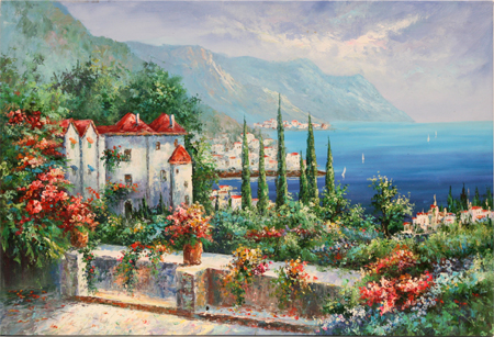 Seaside Vista by artist Unknown Artist